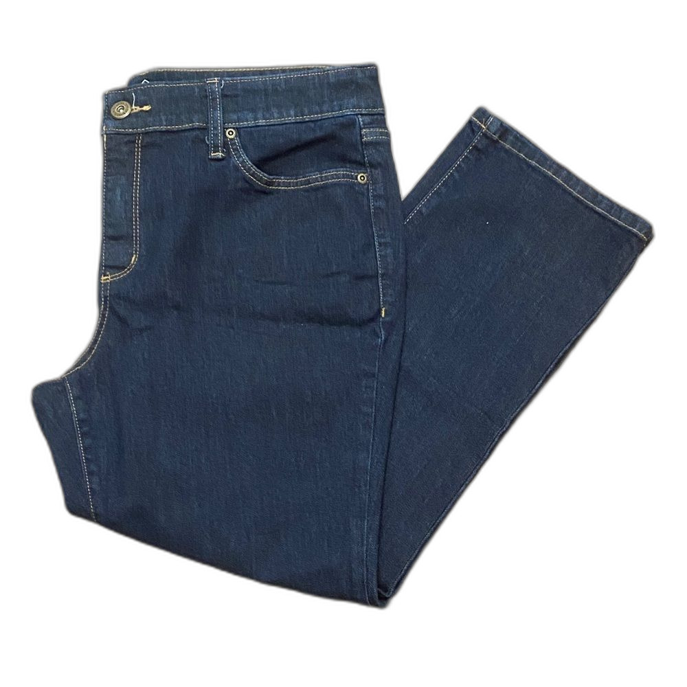 St. John's Bay Dark Wash Denim Straight Leg Jeans